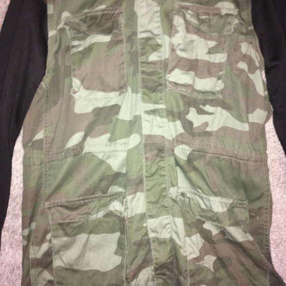 Green camo utility jacket - Picture 3 of 4